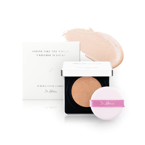 Dr. Althea Aurora Cover Cushion (23 Sand), SPF 50+/PA +++ - Refill Included (23 Sand)