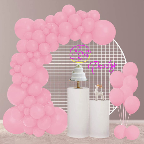 Pink Balloons, UniStylar 100 Pcs Light Pink Balloon Garland Arch Kit 18/12/10/5 Inch Pastel Pink Balloons Different Sizes Girl Baby Shower Gender Reveal Wedding Birthday Party Decorations Pink Balloons, UniStylar 100 Pcs Light Pink Balloon Garland Arch Kit 18/12/10/5 Inch Pastel Pink Balloons Different Sizes Girl Baby Shower Gender Reveal Wedding Birthday Party Decorations