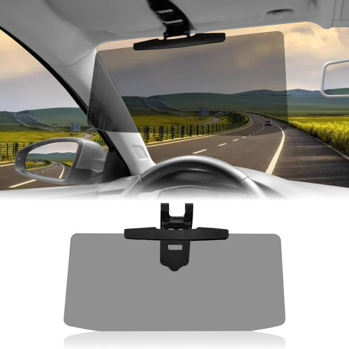 Sun Visor for Car, Universal Anti-Glare Polarized Sun Visor Extender, 72.5% Strong-Light Blocking Rate -Protect from Glare/UV Ray/Stray Light,Safe Driving for Car,UV Protector