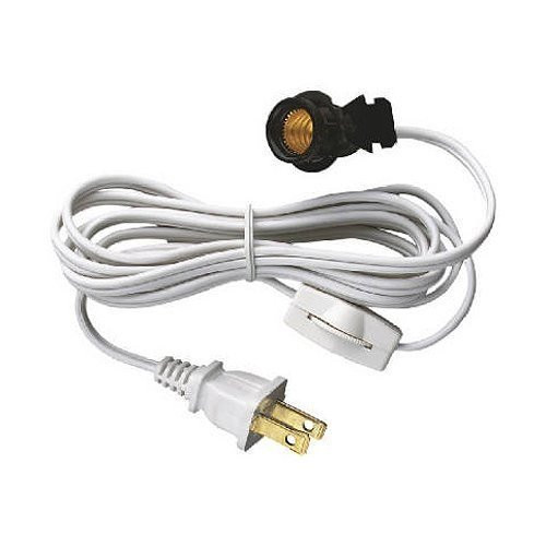 Cord Set With Switch 6 Foot Snap in Socket 2 Pack