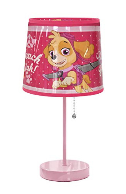 Nickelodeon Paw Patrol Skye Stick Lamp, Pink Nickelodeon Paw Patrol Skye Stick Lamp, Pink