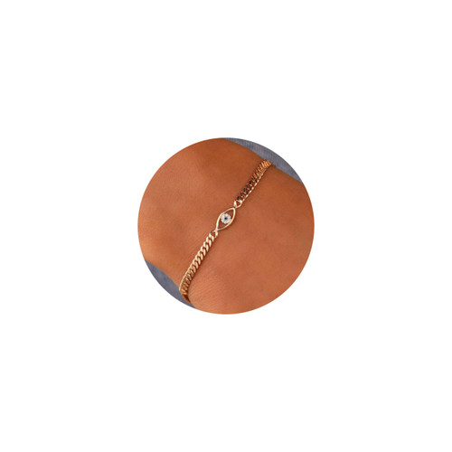 VRIUA Gold Bracelets for Women, 14K Gold Plated Cuban Evil Eye Bracelet Dainty Evil Eye Chain Bracelets Adjustable Gold Chain Bracelets Gold Jewelry for Women VRIUA Gold Bracelets for Women, 14K Gold Plated Cuban Evil Eye Bracelet Dainty Evil Eye Chain Bracelets Adjustable Gold Chain Bracelets Gold Jewelry for Women