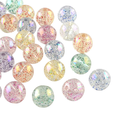 Spritewelry 245pcs 16mm Glitter Acrylic Beads Colorful Crystal Round Chunky Bubblegum Ball Beads Loose Gumball Spacer Beads for Bracelet Necklace Jewelry Making DIY Craft Beads Spritewelry 245pcs 16mm Glitter Acrylic Beads Colorful Crystal Round Chunky Bubblegum Ball Beads Loose Gumball Spacer Beads for Bracelet Necklace Jewelry Making DIY Craft Beads
