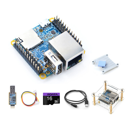 NanoPi NEO Allwinner H3 Open Source Single Board Computer Onboard Quad-core Cortex-A7 1.2GHz CPU DDR3 512MB RAM Support FriendlyWrt Armbian Ubuntu