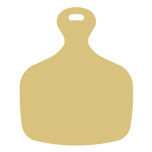 Cow Tag Cutout Unfinished Wood Cow Country Farm Door Hanger MDF Shape Canvas Style 1 (6")