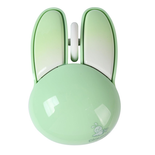 Wireless Mouse, Cute Bunny Wireless Computer Mouse for Laptop, Portable Silent Optical 2.4G Wireless Mice with USB Receiver, Kawaii Cordless Mouse for Kids Grils PC Macbook Notebook Desktop Chromebook