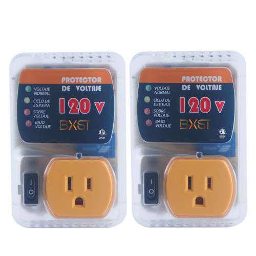 BXST One Outlet Plug Surge Protector Voltage Protector for Home Protects Against High and Low Voltage Surge Protector for Refrigerators
