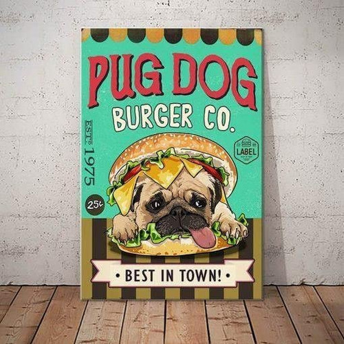 snowsun Metal Sign Pug Dog Burger Best In Town Sign Retro Sign Vintage Aluminum Tin Sign for Kitchen Coffee Bar Garden Home Bathroom Wall Art Decor 8x12 Inch snowsun Metal Sign Pug Dog Burger Best In Town Sign Retro Sign Vintage Aluminum Tin Sign for Kitchen Coffee Bar Garden Home Bathroom Wall Art Decor 8x12 Inch