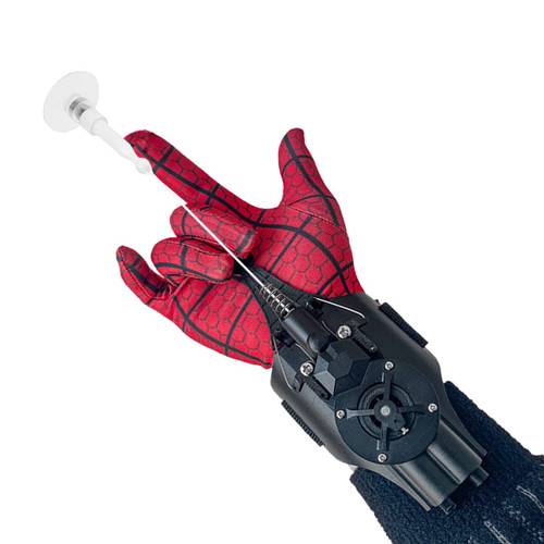 SUIZU Web Shooters, Spider Silk Launcher for Kids - USB Charging, Rope Launcher - Can Grab Small Objects, Super Hero Launcher Gloves Wrist Toy Cosplay Launcher Bracers Accessories (Black) 1 SUIZU Web Shooters, Spider Silk Launcher for Kids - USB Charging, Rope Launcher - Can Grab Small Objects, Super Hero Launcher Gloves Wrist Toy Cosplay Launcher Bracers Accessories (Black) 1