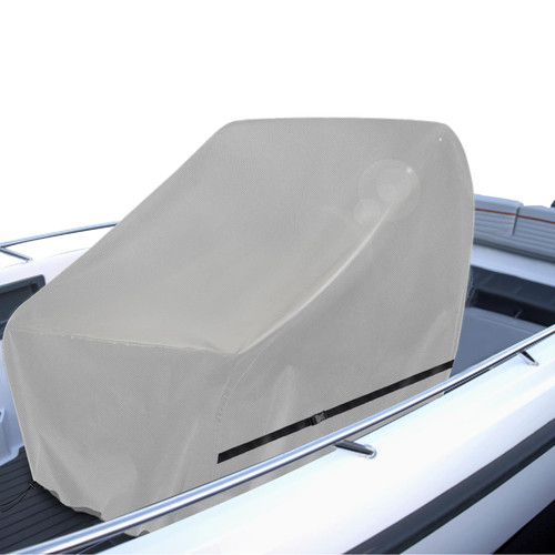Center Console Boat Cover, 210D Waterproof UV Resistant Boat Center Console Cover (Gray,36 "W x 24" L x 42 "H)