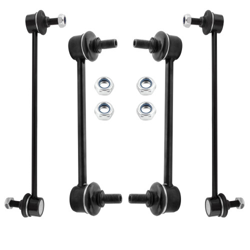 WEDOAUTO 4Pcs Suspension Kit Front & Rear Stabilizer Sway Bar End Links Driver Passenger Fit For Mazda Protege 2001-2003, For Mazda Protege5 2002-2003 (w/Sport Suspension) Replace# K80258 K80868