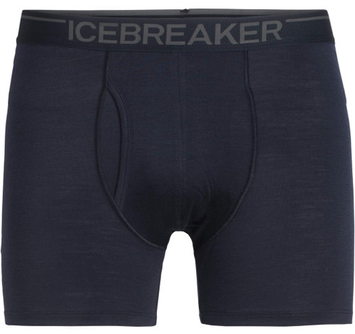 Icebreaker Anatomica Merino Boxers w/Fly Midnight Navy XL Icebreaker Anatomica Merino Boxers w/Fly Midnight Navy XL