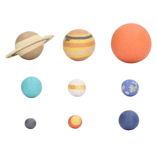9Pcs Solar System Planet Balls for Kids, Solar System Model for Kids, Space Toys Astronaut Figure Toy, Astronaut Figurine Creative DIY Boys Girls Birthday Gifts