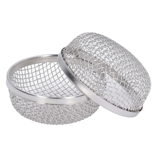 2Pcs Flying Screen, Stainless Steel RV Furnace Vent Screen, RV Heater Vent Screen with Spring Fastener, Installation Tool