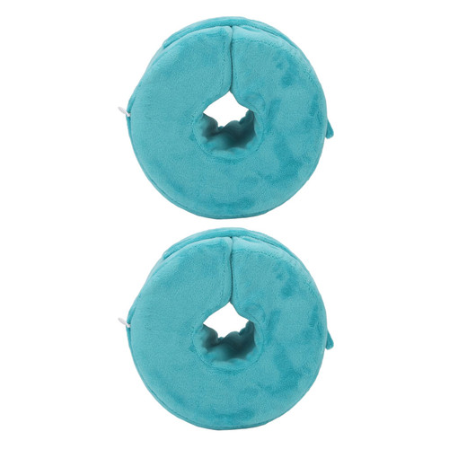 2pcs Foot Elevating Pillow, Foot Elevation Pillow Ankle Heel Elevator Wedge Foot Support Pillow Ankle Protector Support Elevated Foot Heel Pillow