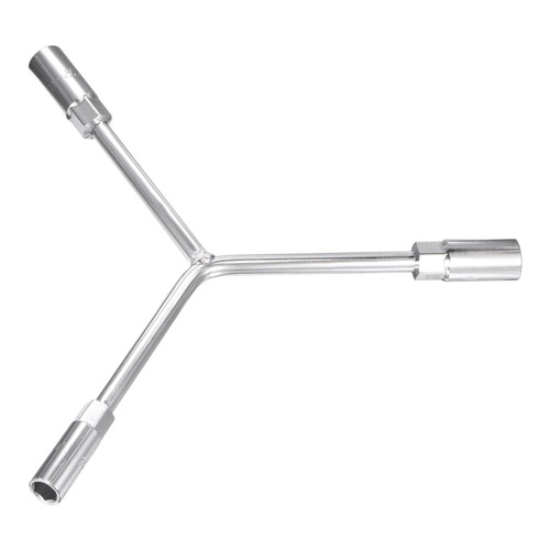 uxcell Y Type 3 Way Hex Socket Wrench, 10mm 12mm 14mm Combination Repair Spanner Tool, 5.5-inch