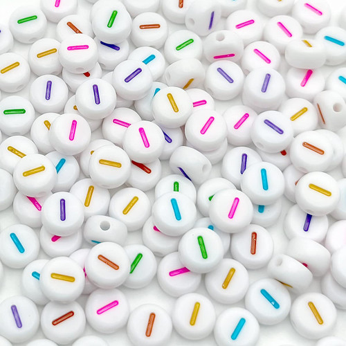 Bxwoum 100PCS Letter Beads 4X7mm Acrylic Beads Alphabet Beads for Jewelry Making Multicolored White Round Vowel Letter I Beads for Bracelet Making Necklaces (0MulitColor Flat Round-I-100PCS) Bxwoum 100PCS Letter Beads 4X7mm Acrylic Beads Alphabet Beads for Jewelry Making Multicolored White Round Vowel Letter I Beads for Bracelet Making Necklaces (0MulitColor Flat Round-I-100PCS)