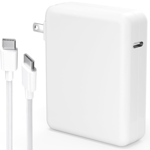 Mac Book Pro Charger - 140W USB C Charger Power Adapter Compatible with MacBook Pro 16/15/14/13 Inch, with MacBook Air 13 Inch, iPad Pro 2021/2020/2019/2018, Included USB C-C Cable (6.6ft/2m)