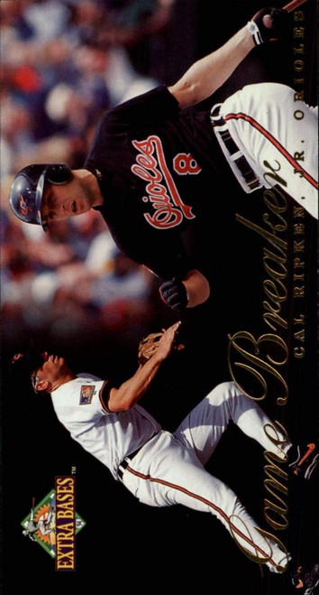1994 Fleer Extra Bases Game Breakers #24 Cal Ripken Jr. NM-MT Orioles