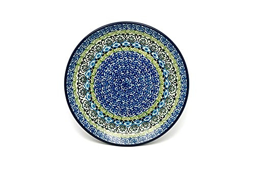 Polish Pottery Plate - Salad/Dessert (7 3/4") - Tranquility