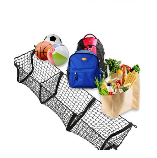 AndyGo Cargo Net Trunk Bed Organizer,Mesh Storage Net Heavy Duty Cargo Net for SUV Car Pickup Truck Bed Truck Bed Grocery Holder