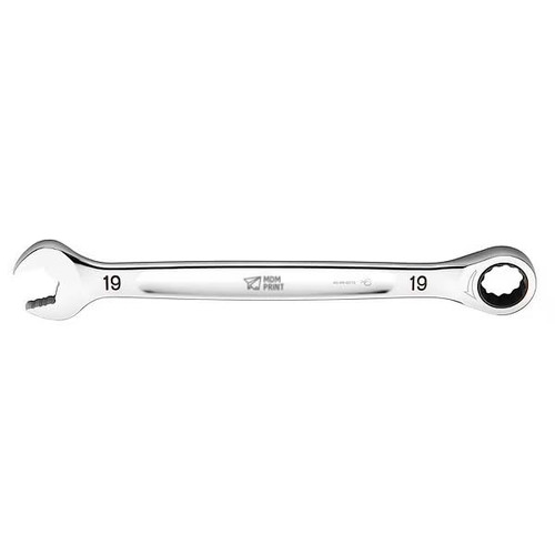 MDMprint 19mm Metric Ratcheting Combination Wrench