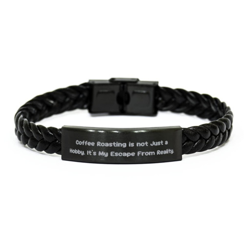 Game On Novelties Coffee Roasting is not Just a Hobby. It's My. Braided Leather Bracelet, Coffee Roasting Engraved Bracelet, Cool for Coffee Roasting Game On Novelties Coffee Roasting is not Just a Hobby. It's My. Braided Leather Bracelet, Coffee Roasting Engraved Bracelet, Cool for Coffee Roasting