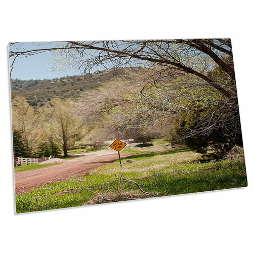 3dRose A Dead End Street in Pine Valley, Utah with Trees... - Desk Pad Place Mats (dpd-52194-1) 3dRose A Dead End Street in Pine Valley, Utah with Trees... - Desk Pad Place Mats (dpd-52194-1)