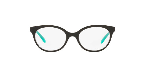 Vogue Eyewear VY2013 Oval Prescription Eyewear Frames, Top Black on Transparent/Demo Lens, 47 mm Vogue Eyewear VY2013 Oval Prescription Eyewear Frames, Top Black on Transparent/Demo Lens, 47 mm
