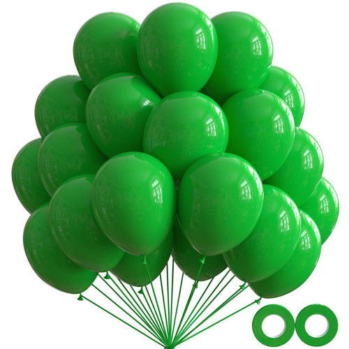 70pcs Green Balloons,12inch Latex Balloons Garland Arch,for Birthday Baby Shower Wedding Valentine's Anniversary Party Decorations (With 2 Ribbons) 70pcs Green Balloons,12inch Latex Balloons Garland Arch,for Birthday Baby Shower Wedding Valentine's Anniversary Party Decorations (With 2 Ribbons)
