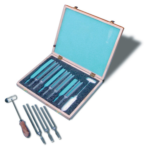 Frey Scientific 8 Piece Tuning Fork Set