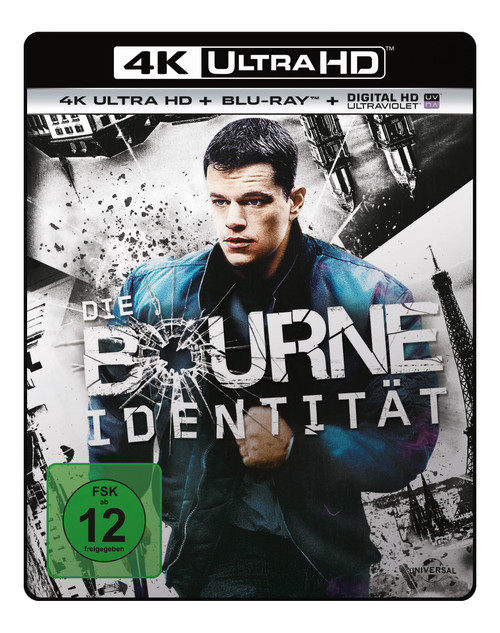 DIE BOURNE IDENTITAET-4K - MOV [Blu-ray] [2002] [4K UHD]