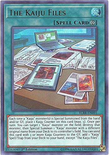 The Kaiju Files - BLRR-EN091 - Ultra Rare - 1st Edition
