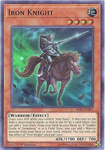 Iron Knight - BLRR-EN007 - Ultra Rare - 1st Edition