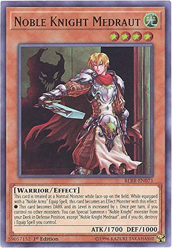 Noble Knight Medraut - BLRR-EN071 - Ultra Rare - 1st Edition