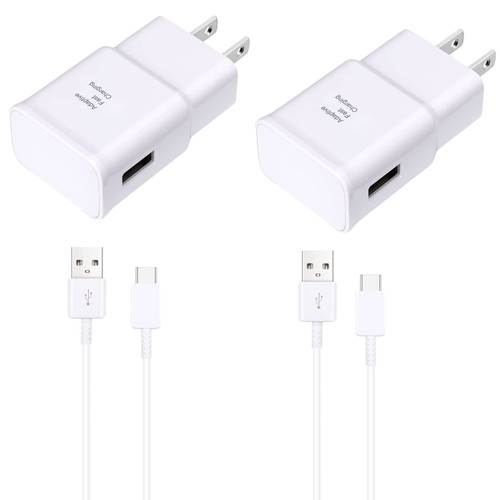 Android Charger Fast Charging, Type C Fast Charger Block with 5FT USB Type C Cable for Galaxy S23/S23 Ultra/S22/S21/S20/S20+/S10/S10+/S10e/S9/S9+/S8/S8Plus/Edge/Active/Note 8/9/10/20-White Android Charger Fast Charging, Type C Fast Charger Block with 5FT USB Type C Cable for Galaxy S23/S23 Ultra/S22/S21/S20/S20+/S10/S10+/S10e/S9/S9+/S8/S8Plus/Edge/Active/Note 8/9/10/20-White