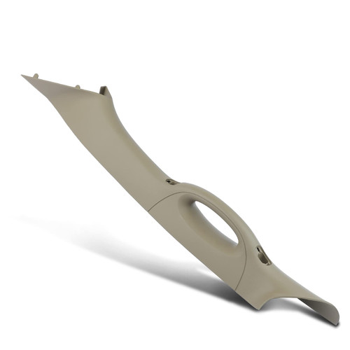 A-Premium A Pillar Interior Trim Handle Compatible with Ford F-150 2004 2005 2006 2007 2008 & Lincoln Mark LT 2006 2007 2008, Front Left Driver, Tan Pebble, Replace# 4L3Z1503599AAC