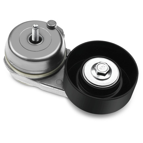 A-Premium Belt Tensioner Assembly with Pulley Compatible with Ford Escape 2001-2004, Taurus, Sable & Mazda Tribute, MPV & Mercury Cougar, Sable, Replace# 3R236B209AD, 1F1Z6B209AA
