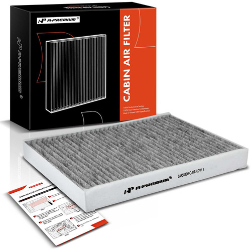 A-Premium Cabin Air Filter with Activated Carbon Compatible with Volvo XC60, XC90, S60, S80, V60, V70, XC70, V60 Cross Country & Land Rover Range Rover Evoque, Discovery Sport, LR2 & Jaguar E-Pace A-Premium Cabin Air Filter with Activated Carbon Compatible with Volvo XC60, XC90, S60, S80, V60, V70, XC70, V60 Cross Country & Land Rover Range Rover Evoque, Discovery Sport, LR2 & Jaguar E-Pace