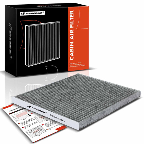 A-Premium Cabin Air Filter with Activated Carbon Compatible with Nissan & Infiniti Models - Altima 2013-2018, Murano 2015-2023, Pathfinder 2013-2020, Maxima 2016-2023, QX60 2014-2020, JX35 2013