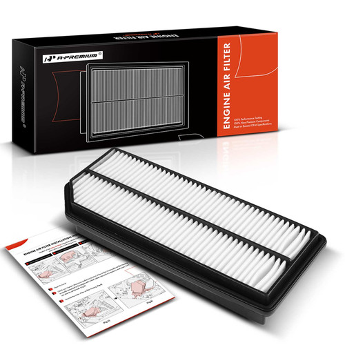 A-Premium Engine Air Filter Compatible with Acura TL 2007-2008, Sedan, Replace# 17220RDAA10 A-Premium Engine Air Filter Compatible with Acura TL 2007-2008, Sedan, Replace# 17220RDAA10