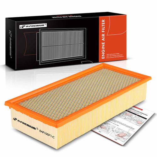 A-Premium Front Engine Air Filter Compatible with Ford F-250 Super Duty, F-350 Super Duty, F-450 Super Duty, F-550 Super Duty, F-53 Motorhome Chassis, F-59 Commercial Stripped Chassis, Transit A-Premium Front Engine Air Filter Compatible with Ford F-250 Super Duty, F-350 Super Duty, F-450 Super Duty, F-550 Super Duty, F-53 Motorhome Chassis, F-59 Commercial Stripped Chassis, Transit