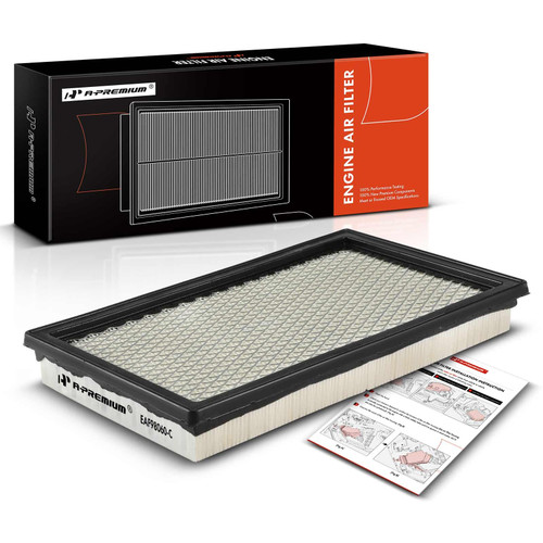A-Premium Engine Air Filter Compatible with Mini Cooper 2002-2008/2011/2013-2014, 1.6L, Replace# 13721491749