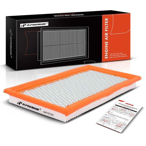A-Premium Engine Air Filter Compatible with Dodge Caliber & Jeep Compass, Patriot, 2007-2010, Flexible Panel, Replace# 4891694AA