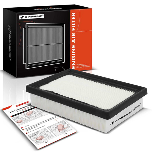 A-Premium Engine Air Filter Compatible with Toyota Corolla, Prius, Prius C, Prius Prime, Prius AWD-e, 2012-2022, 1.5L 1.8L, Flexible Panel, Replace# 1780121060