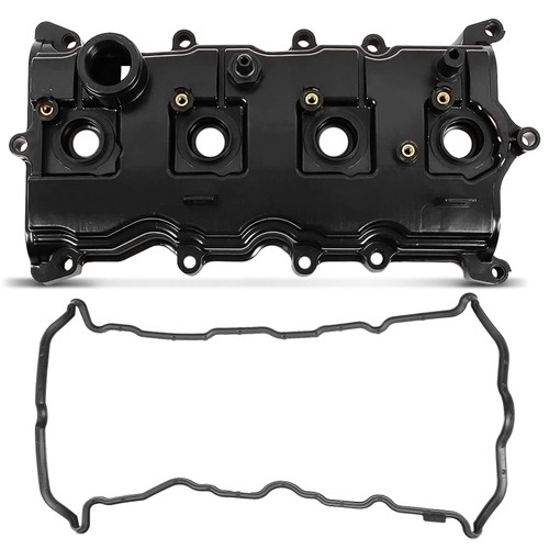 A-Premium Engine Valve Cover, with Valve Cover Gasket & PCV Valve & Spark Plug Seal, Compatible with 2007-2013 Nissan Altima & Sentra SE-R, L4 2.5L, Replace # 13264-JA00A 13270-JA00A