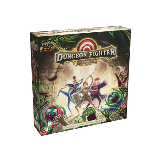 Horrible Guild: Dungeon Fighter, Strategy Cooperative Board Game, Communicate Quickly and Well, Dexterity is Key, Throw the Dice for Great Success, For 1 to 6 Players, Ages 8 and up