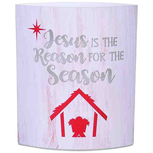 Carson Jesus is The Reason Decorative LED Light Paper Lantern