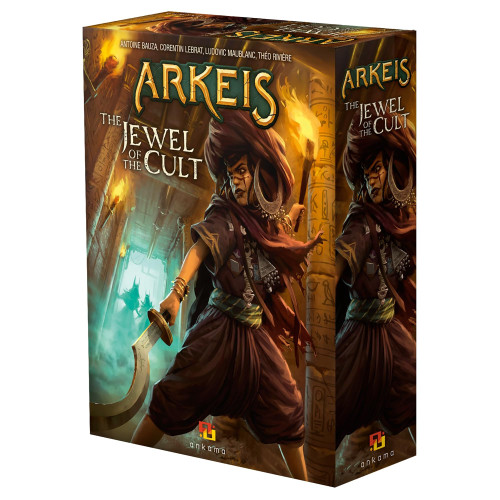 Arkeis: The Jewel Of The Cult - Meema Expansion - Ankama, New Playable Character, Learn About The Cult Of Vaporis, Ages 10+, 1-5 Players