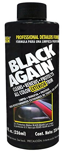 Blue Magic NA647 Black Again Exterior Trim Detailer - 8 oz.